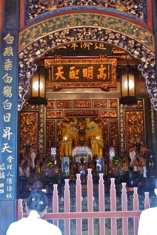 Main shrine of Bao-An Temple, Taipei