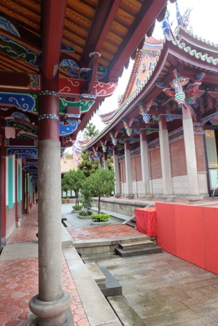 Corridor in Taipei Confucius Temple