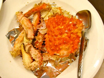 Crab dish in Din Tai Fung