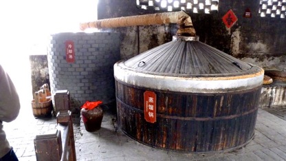 Distillation Rice Wine Water Towns